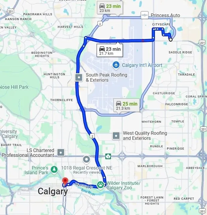 Cozzy Cityscape & Airport Retreat Calgary 0*,